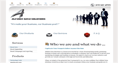 Desktop Screenshot of alfabetdatasolutions.com